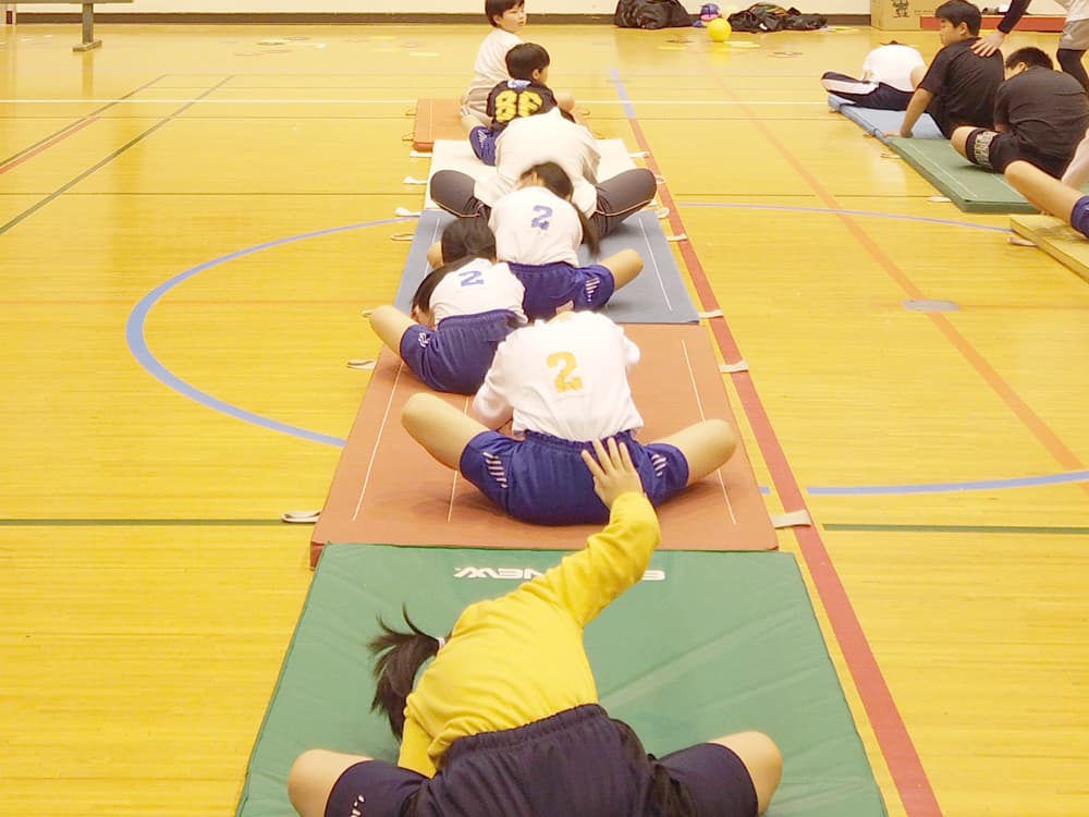 小学生を対象とした体操教室